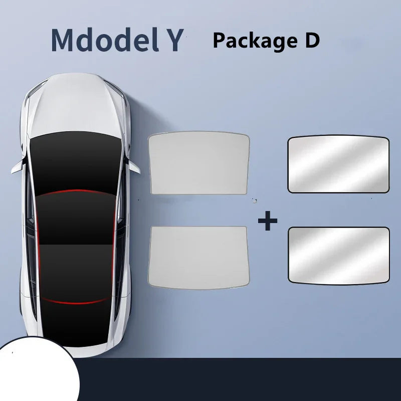 Car Sunroof Sunshade Sunscreen Heat Insulation Artifact - Exterior Accessories | Accessory Elegant (View 9)