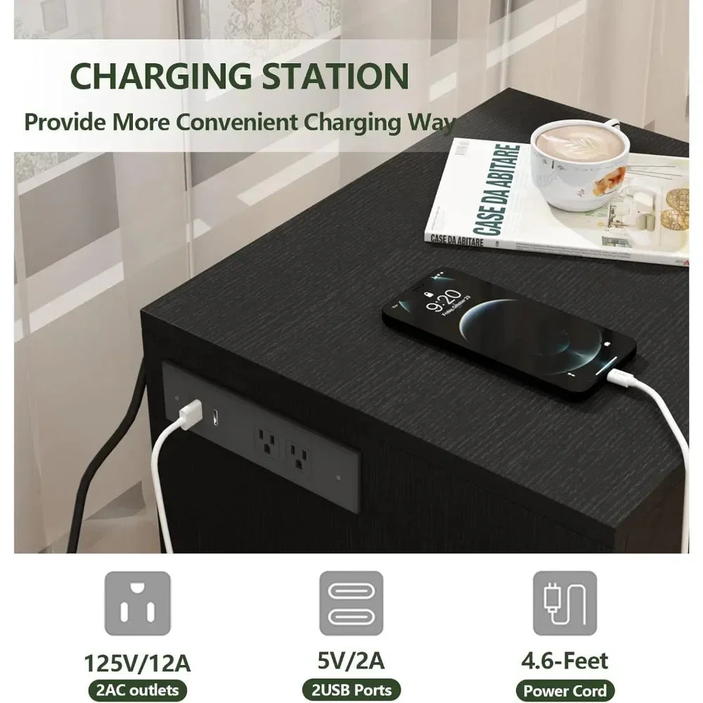 Nightstand Rfid Lock Secure Storage | Organizer - Home & Garden > Storage & Organization | Bluetooth Smart (View 4)