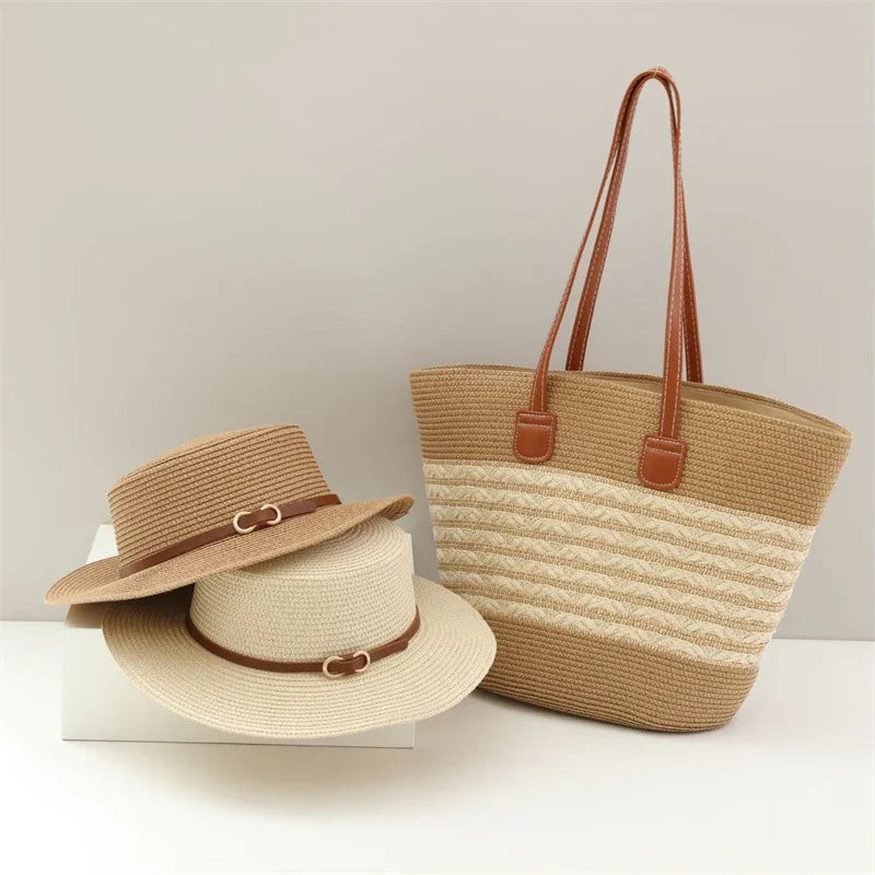 Flat Straw Hat Fashion Womens Capacity | Large | 1 - Electronics > Communications > Telephony > Mobile Phone Accessories > Mobile Phone Cases | Christmas Decorative