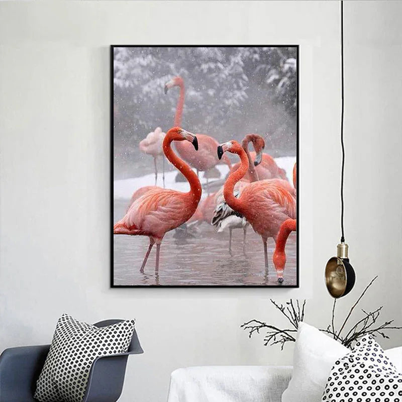 Flemish Theme Diamond Painting Home Decor | Charger - Electronics > Power | Christmas Decorative (View 2)