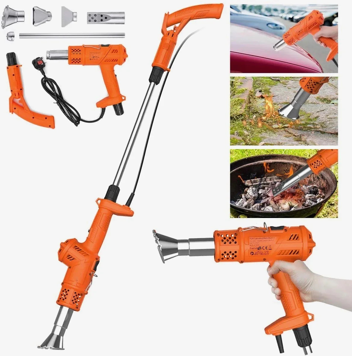 Multifunctional Electric Grass Burning Machine - Gardening Tool Handles | Christmas Decorative (View 3)