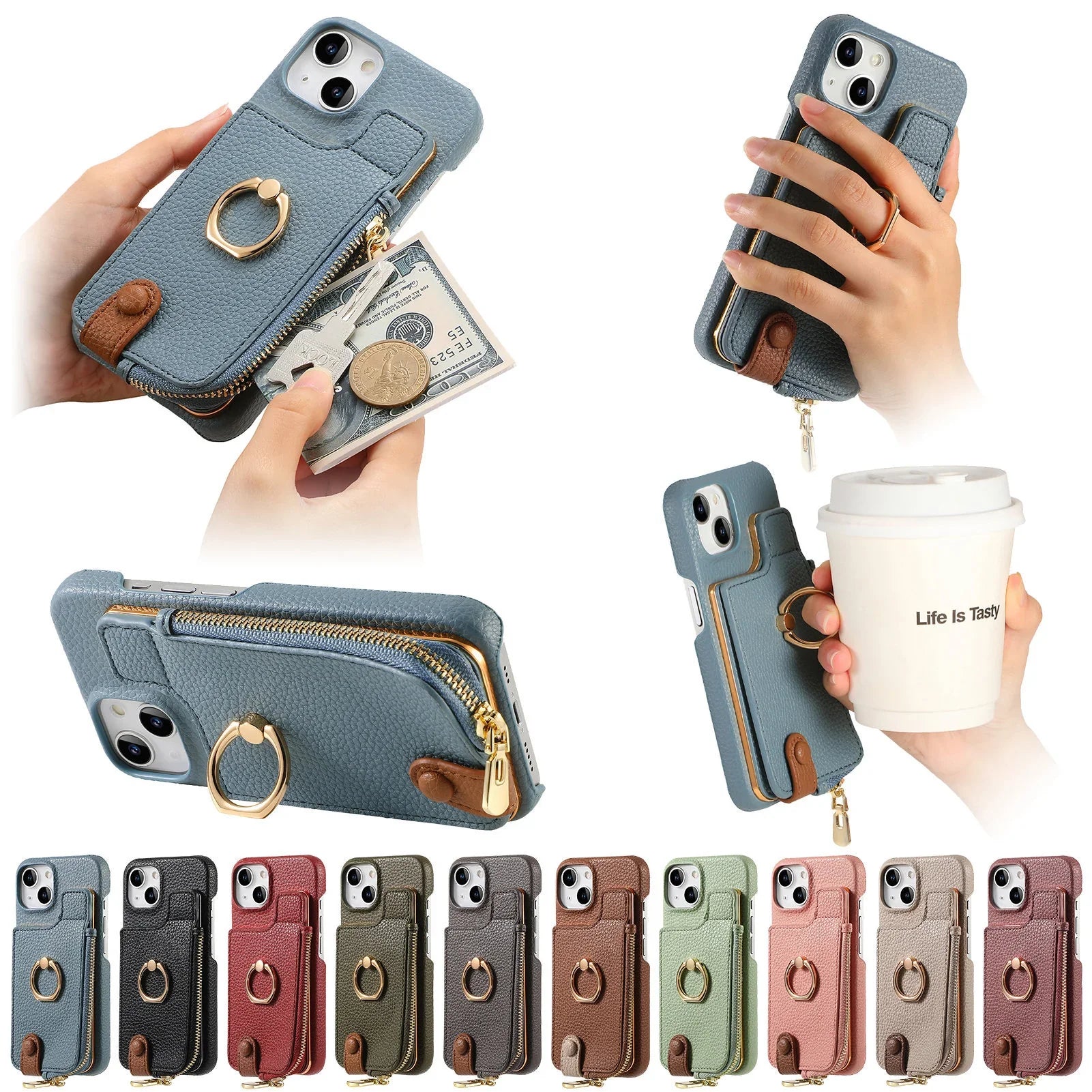 Suitable Lychee Texture Top Bottom | 16prom Edition - Electronics > Communications > Telephony > Mobile Phone Accessories > Mobile Phone Cases | 16Prom Bluetooth (View 2)