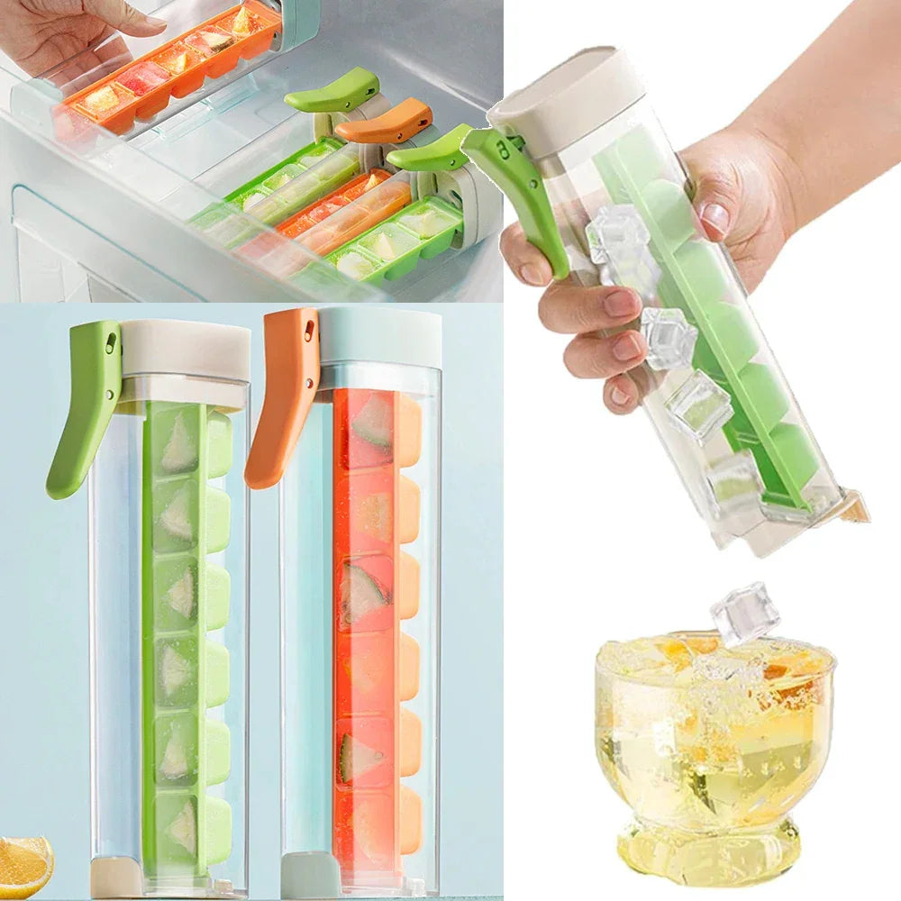 Ice Cube Maker Handle Tray Easy Use | Adapter - Bar Ice Picks | Christmas Cube (View 5)