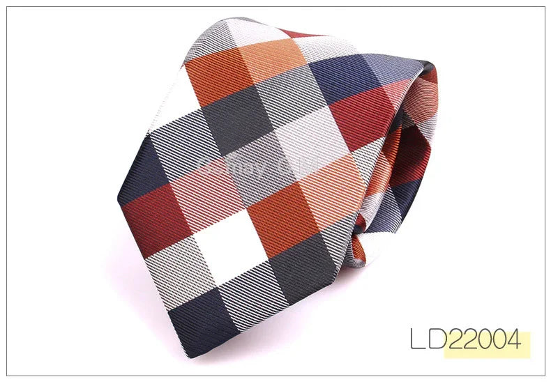 Casual Plaid Ultra Narrow Tie Mens Clothing Accessories - Men's Clothing & Accessories | Accessory Elegant (View 8)