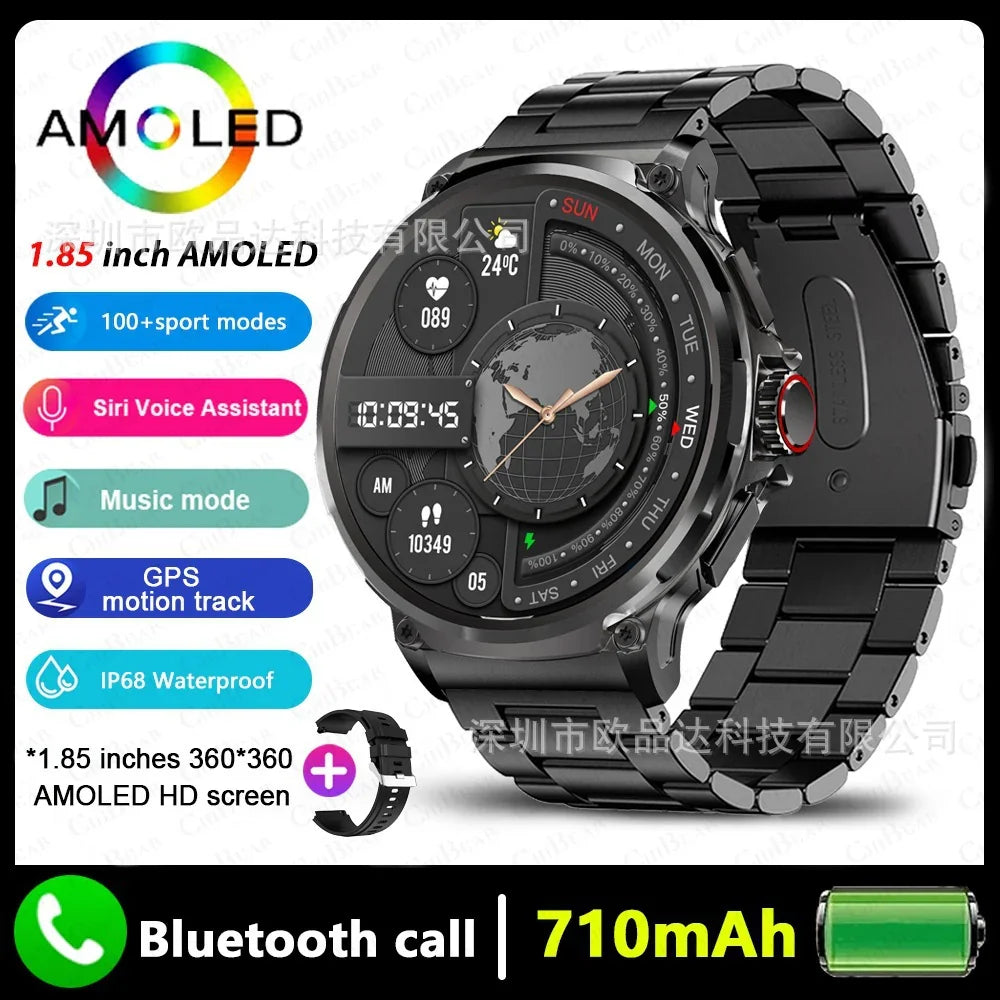 V69 Art Watch | Blue 185 Edition Model Gauge Measuring - Electronics > Communications > Telephony > Mobile Phone Accessories > Mobile Phone Cases | Bluetooth Smart (View 4)