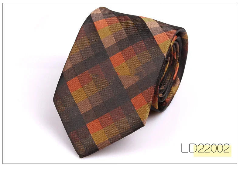 Casual Plaid Ultra Narrow Tie Mens Clothing Accessories - Men's Clothing & Accessories | Accessory Elegant (View 2)