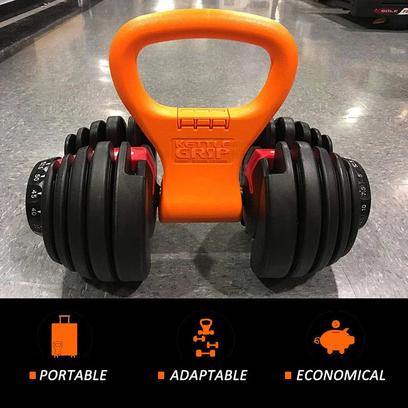Adjustable Kettlebell Handle Fitness Accessory - Fitness Equipment | adjustable fitness (View 2)