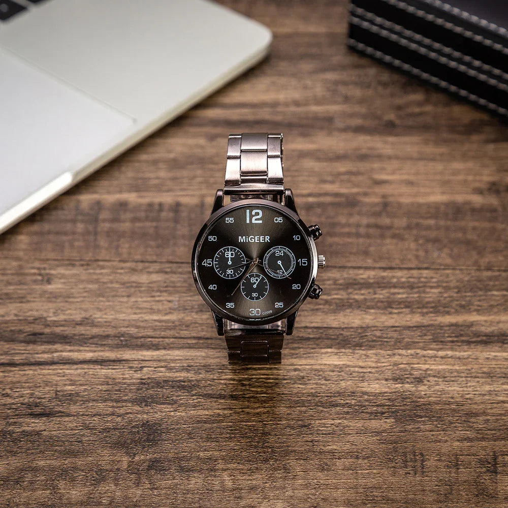 Mens Gift Set Beautifully Wrapped Watch Wallet - 0 | 24Cm Christmas (View 2)