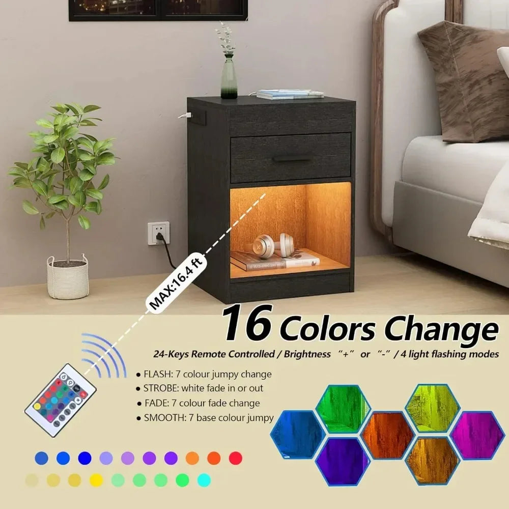 Nightstand Rfid Lock Secure Storage | Organizer - Home & Garden > Storage & Organization | Bluetooth Smart (View 6)