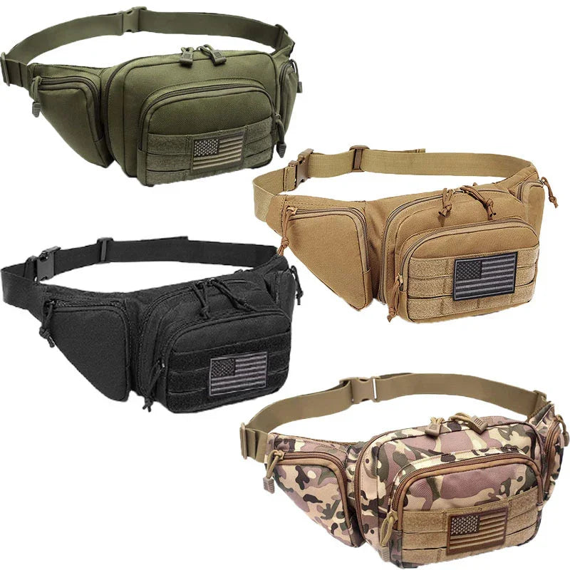 Outdoor Multifunctional Tactical Waist Bag | Gauge - Electronics > Communications > Telephony > Mobile Phone Accessories > Mobile Phone Cases | Bluetooth Multifunctional (View 4)