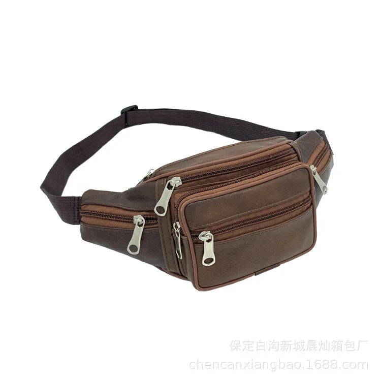 Waist Bag Running Sports Womens | Leather Series - Electronics > Communications > Telephony > Mobile Phone Accessories > Mobile Phone Cases | Bluetooth Leather (View 2)