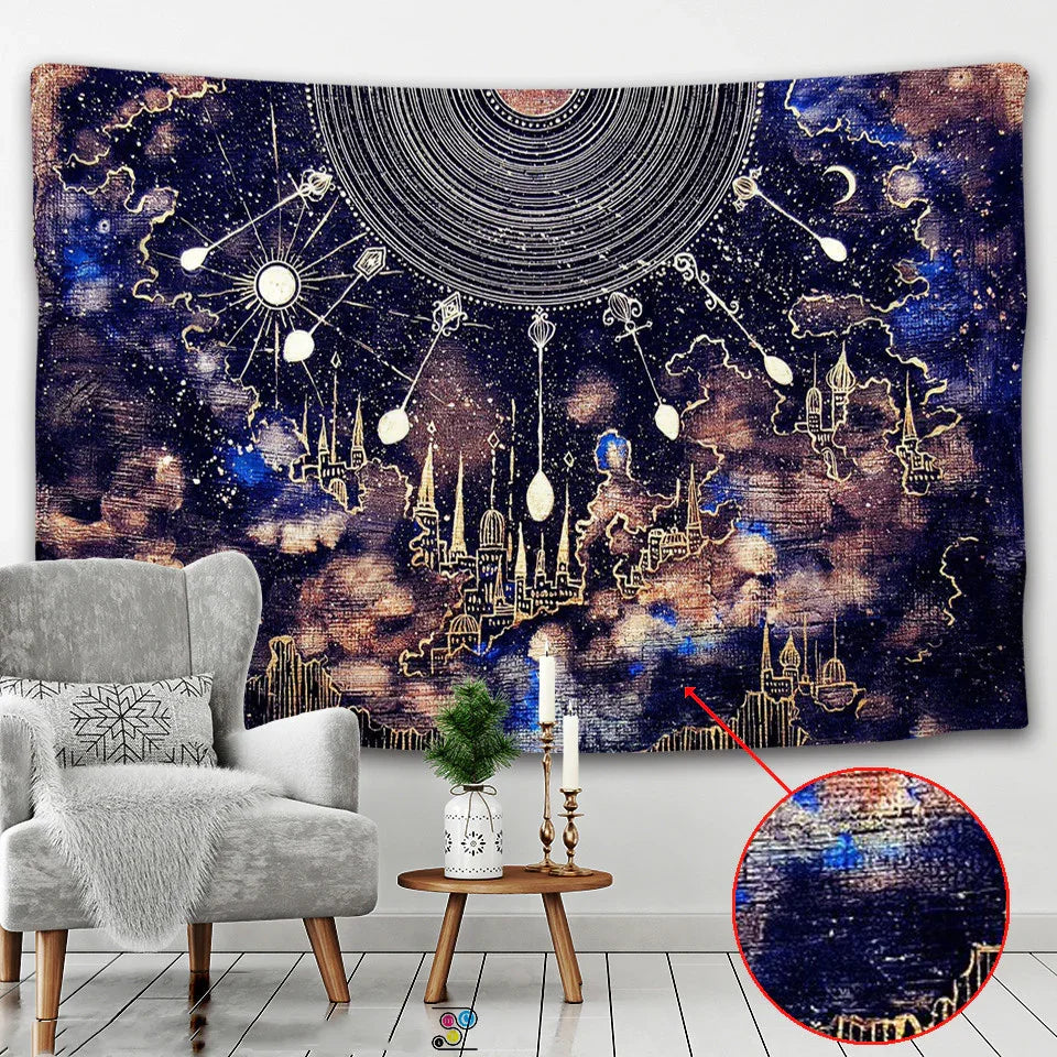 Tapestry Home Decor Bedroom Background Cloth | Series - Home Decor | Christmas Decor