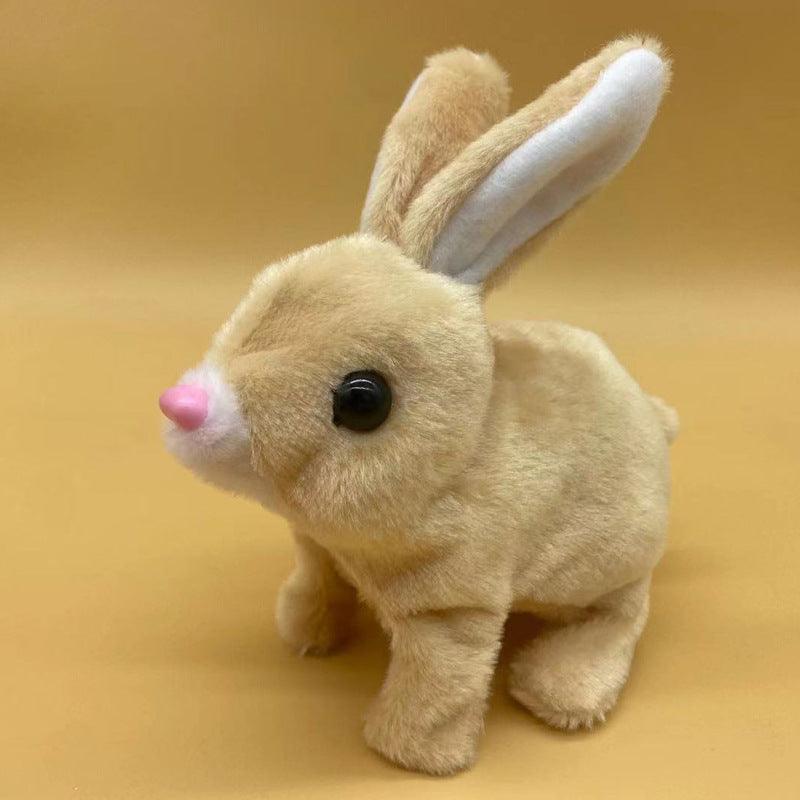 Simulation Pet Plush Electric Rabbit Toys | White - Pet Toys (View 5)