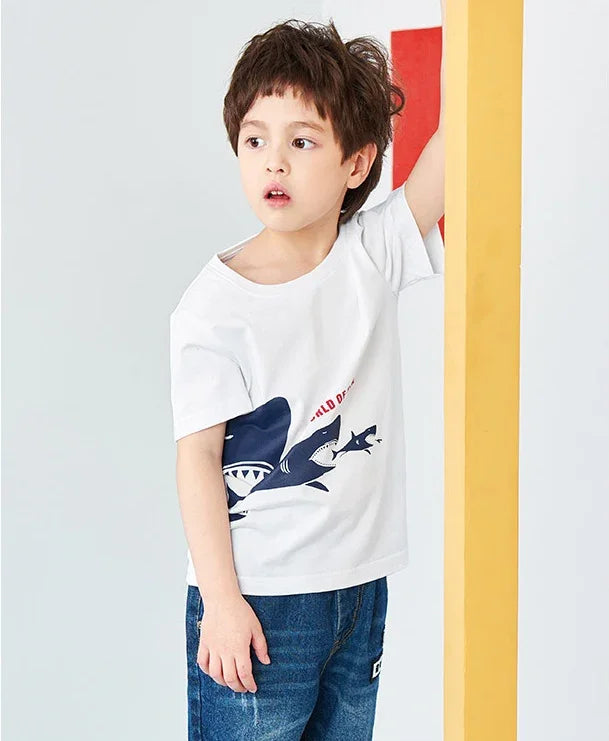 Summer Childrens Wear Korean Fashion Short Sleeve Shirt - 0 | Elegant Fashion (View 6)