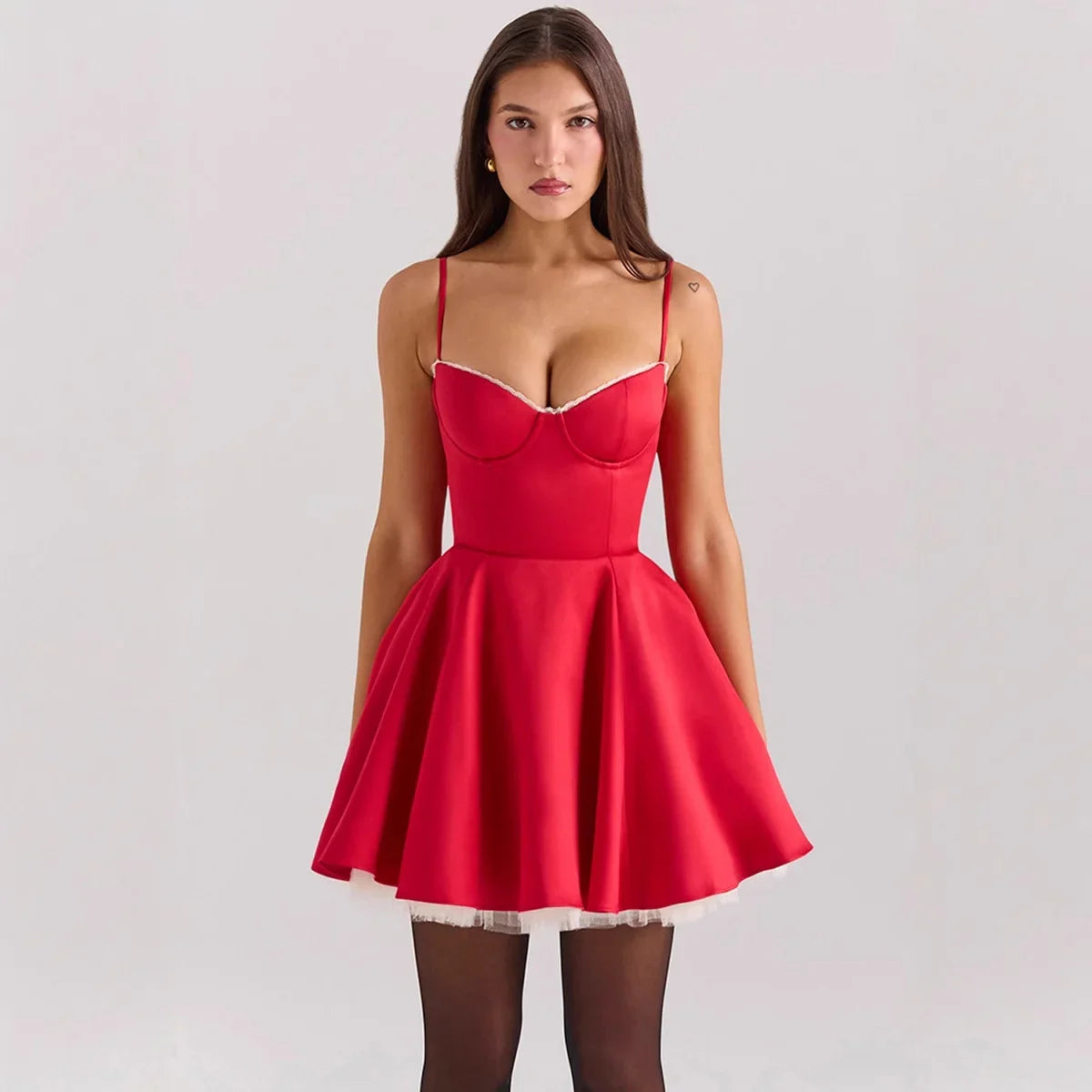 Womens Sling Fit Backless Princess | Slim Set - 0 | Elegant Fashion