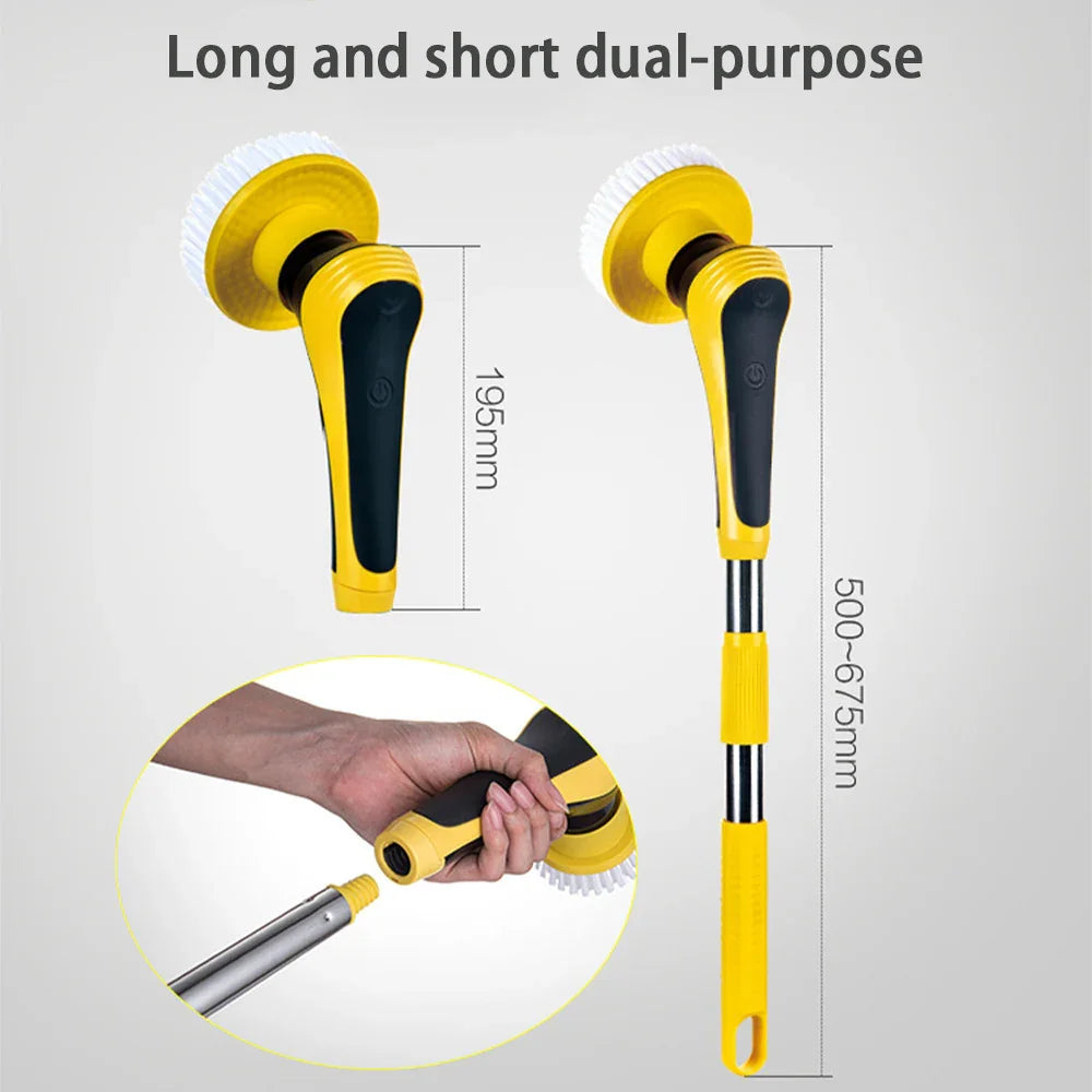 Cleaning Brush Bathroom Floor Electric | Converter - Maintenance and Cleaning | Christmas Decor (View 2)