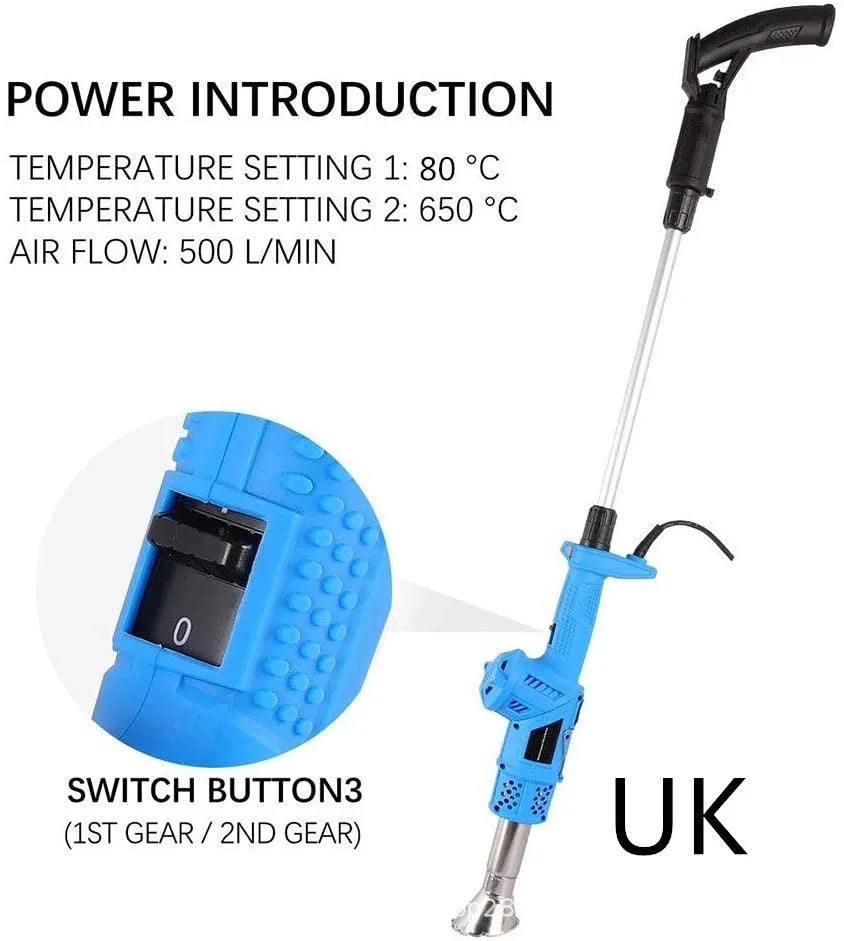 Multifunctional Electric Grass Burning Machine - Gardening Tool Handles | Christmas Decorative (View 7)