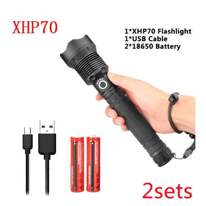 Usb Charging Zoom P50 Flashlight | Holder Adapter - Home & Garden > Lighting | Accessory Elegant (View 11)