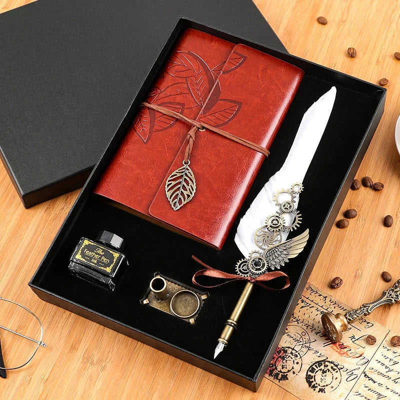 Retro Notebook Gift Box Set Boys Girls | Tool - 0 | Black Gift