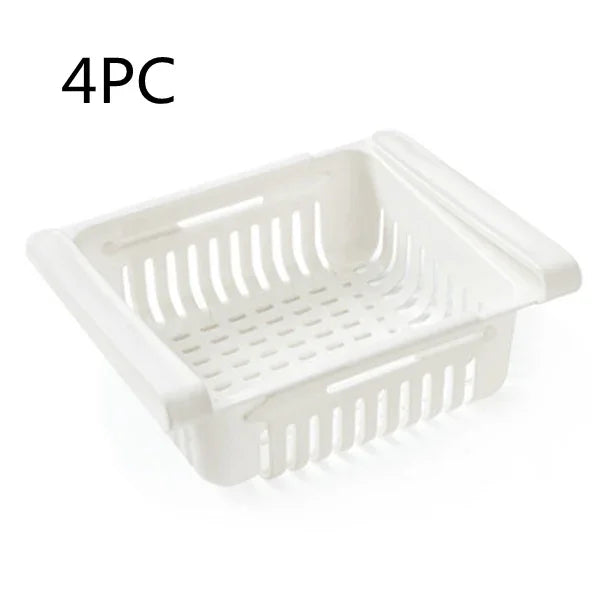 Refrigerator Storage Basket Stretchable Multifunction - Home & Garden > Storage & Organization | Candy Chocolate (View 18)