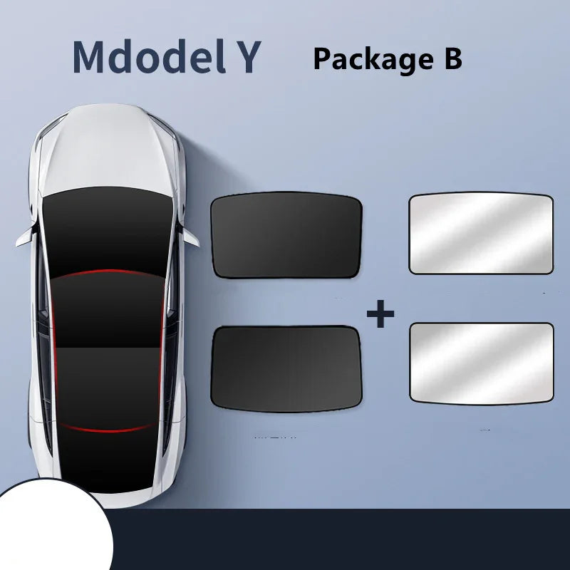 Car Sunroof Sunshade Sunscreen Heat Insulation Artifact - Exterior Accessories | Accessory Elegant (View 7)