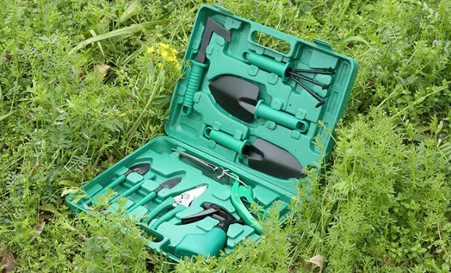 Ten Piece Gardening Tool Set | Model Gauge Measuring - 0 | Christmas Decorative (View 9)