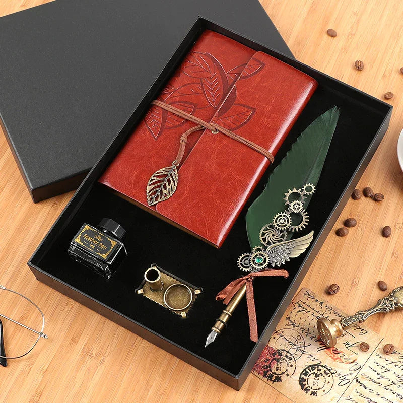 Retro Notebook Gift Box Set Boys Girls | Tool - 0 | Black Gift (View 6)