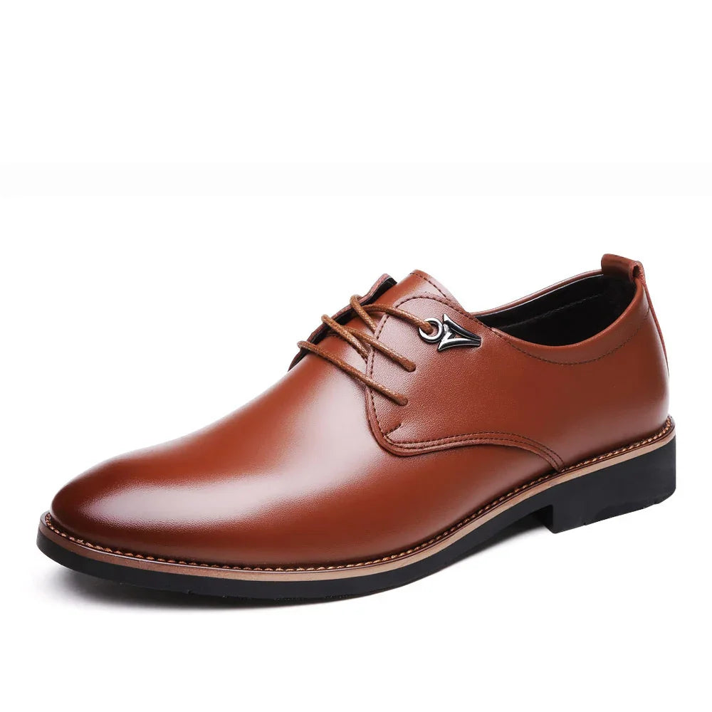 Men's business casual leather shoes
