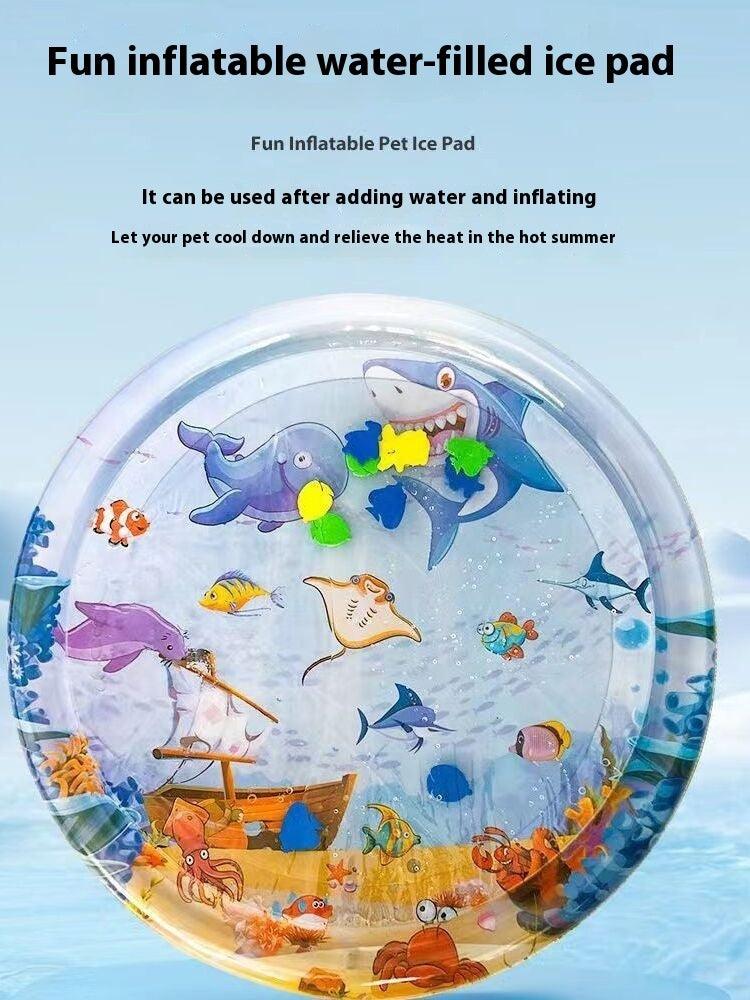 Summer Cooling Pet Water Bed Cushion Ice Pad Dog - Pet Care | Cooling Elegant (View 13)