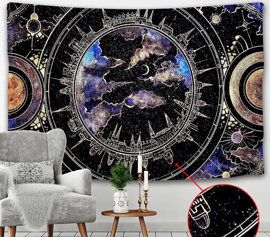 Tapestry Home Decor Bedroom Background Cloth | Series - Home Decor | Christmas Decor (View 4)