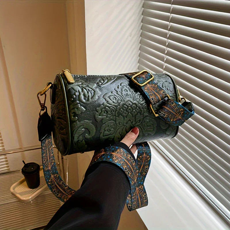 Female Bag Ethnic Style Embossed Crossbody | Converter - Electronics > Communications > Telephony > Mobile Phone Accessories > Mobile Phone Cases | Bluetooth Female (View 3)