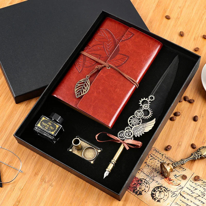 Retro Notebook Gift Box Set Boys Girls | Tool - 0 | Black Gift (View 7)