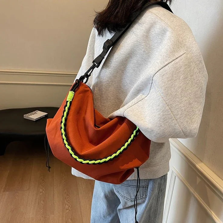 Versatile Crossbody Bag Version Simple Solid | Tool - Apparel & Accessories > Handbags, Wallets & Cases > Handbags > Cross Body Bags | Crossbody Elegant