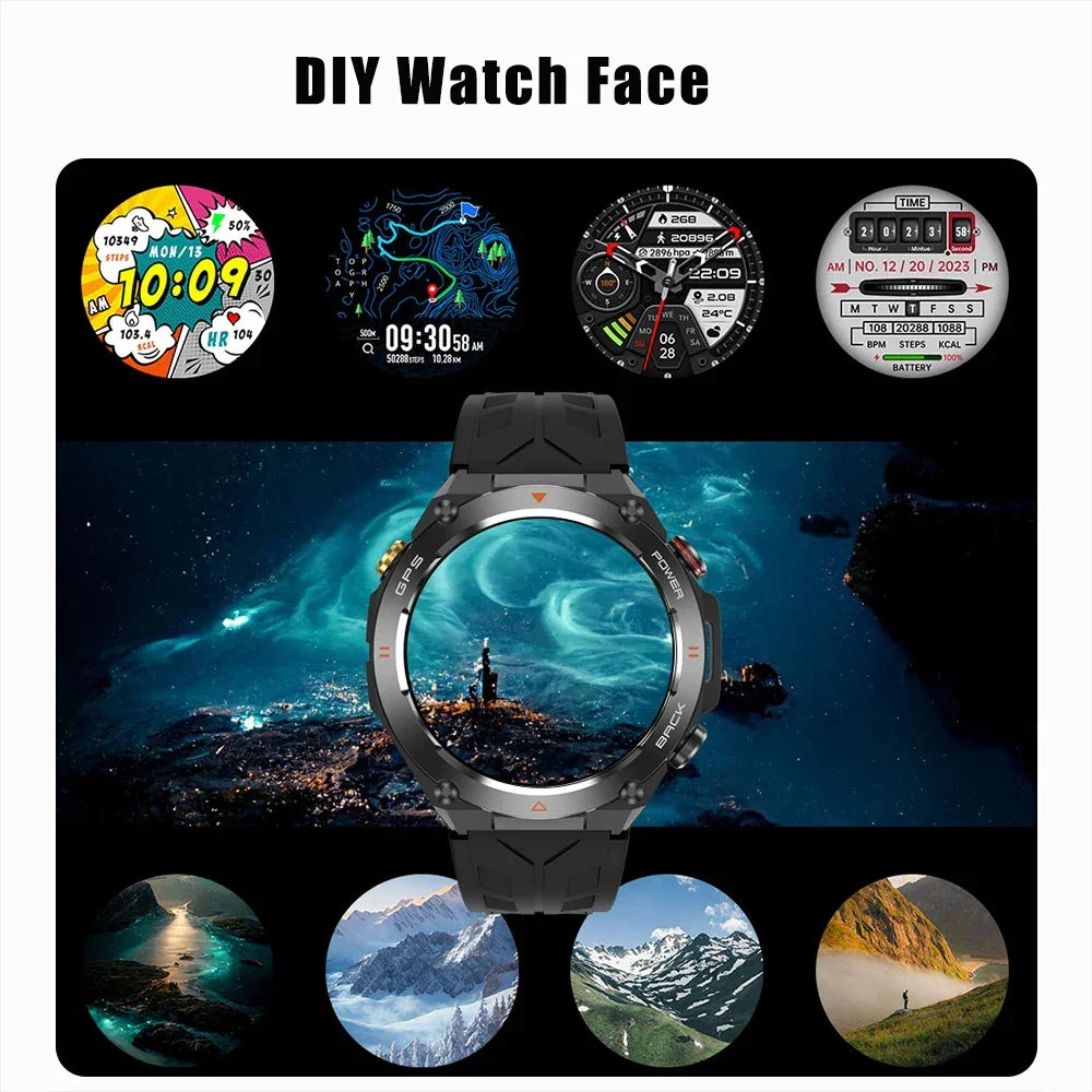 Senbono Real Gps Smartwatch Bluetooth Call | 650mah - Uncategorized | Bluetooth Device (View 7)