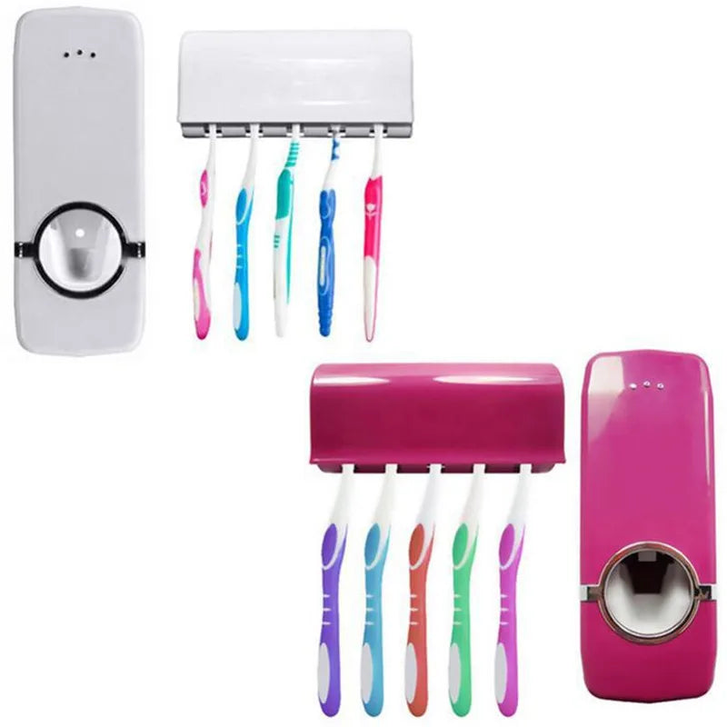 Automatic Toothpaste Dispenser Dust-proof Toothbrush