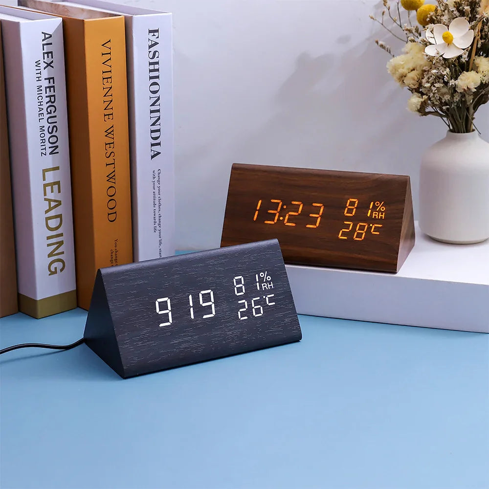 Electronic Alarm Clock Multifunctional Digital - 0 | Alarm Black