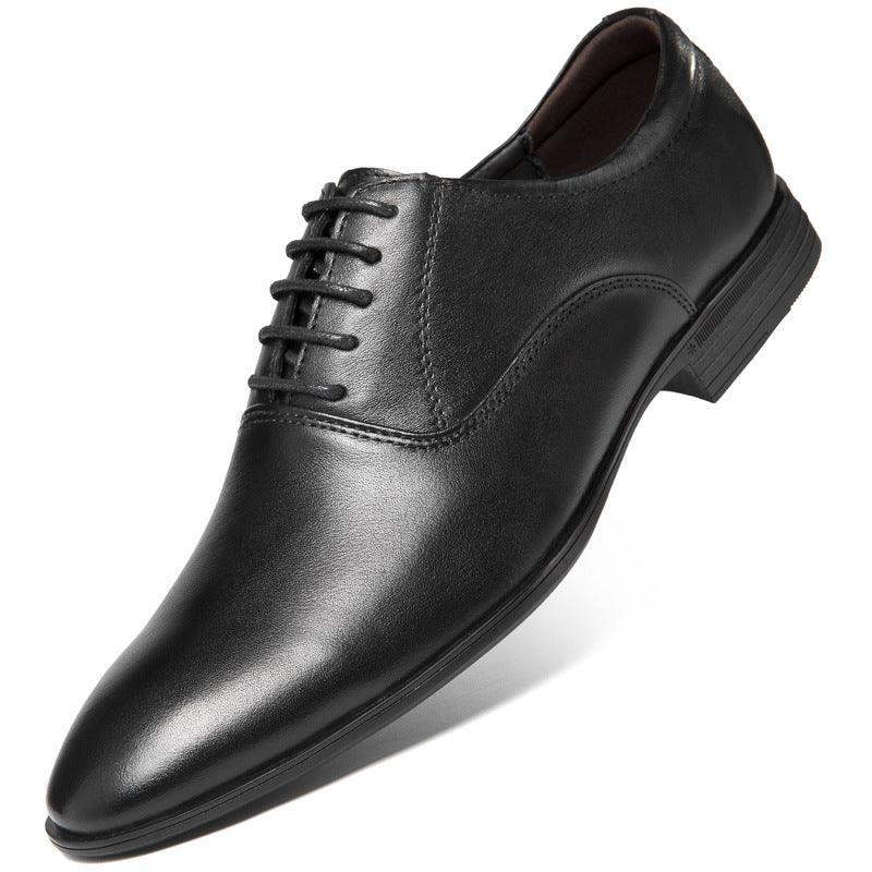 Mens Pointed Business Casual Shoes | Leather Model - 0 | Accessory Elegant (View 3)