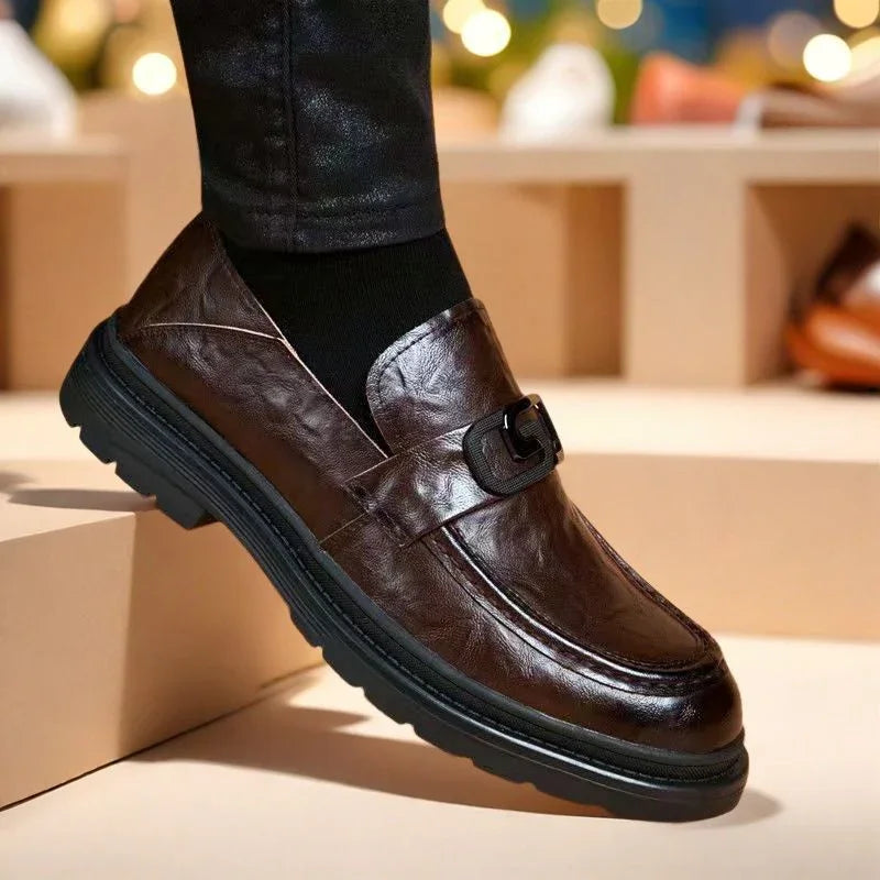 Mens Business Casual Shoes | Leather Measuring | 2 - 0 | Accessory Elegant (View 2)