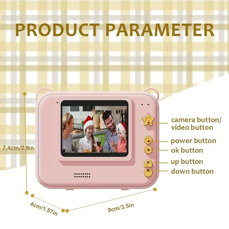 Children Digital Camera Instant Print Kids Thermal - Christmas Tree Skirts | Christmas Decor (View 3)