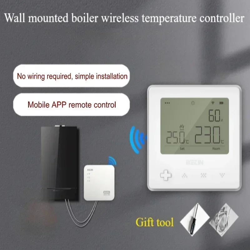 Smart thermostat | WiFi temperature controller | floor heating & gas boiler | Alexa