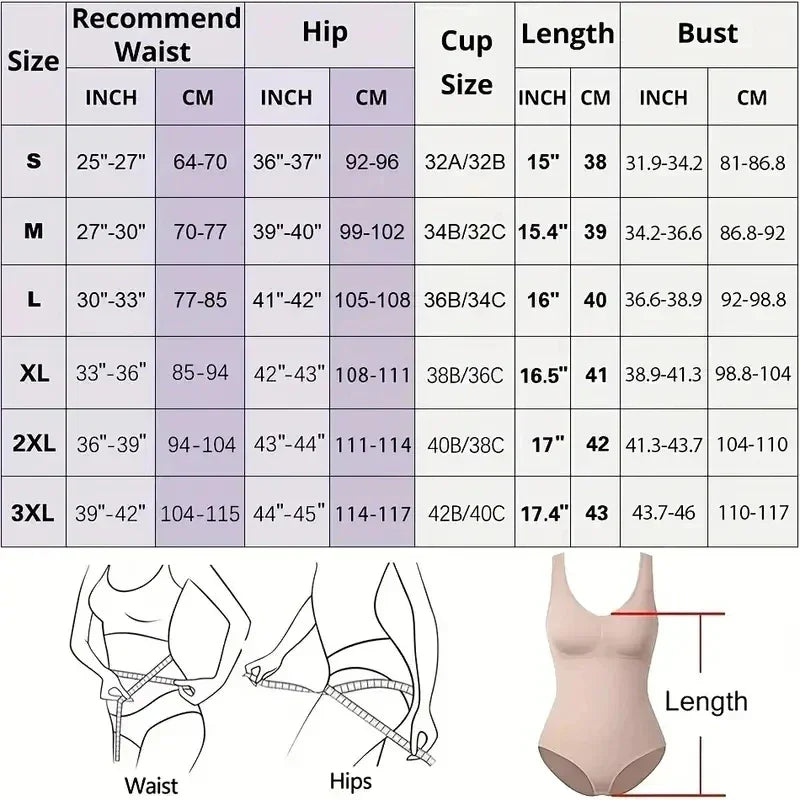 Bodysuit Women Tummy Control Shapewear | Organizer - Home & Garden > Storage & Organization | Bodysuit Polyester (View 7)