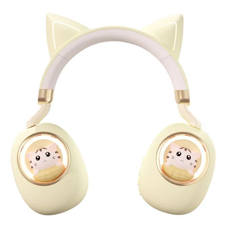 Gw002 Bluetooth Lighting Cat Ear Headphones Mic Cute - Home & Garden > Lighting | Bluetooth Smart (View 5)