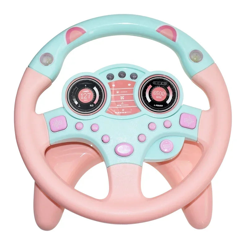 Eletric Simulation Steering Wheel Toy Light Sound Baby - Home & Garden > Lighting | Collar (View 7)