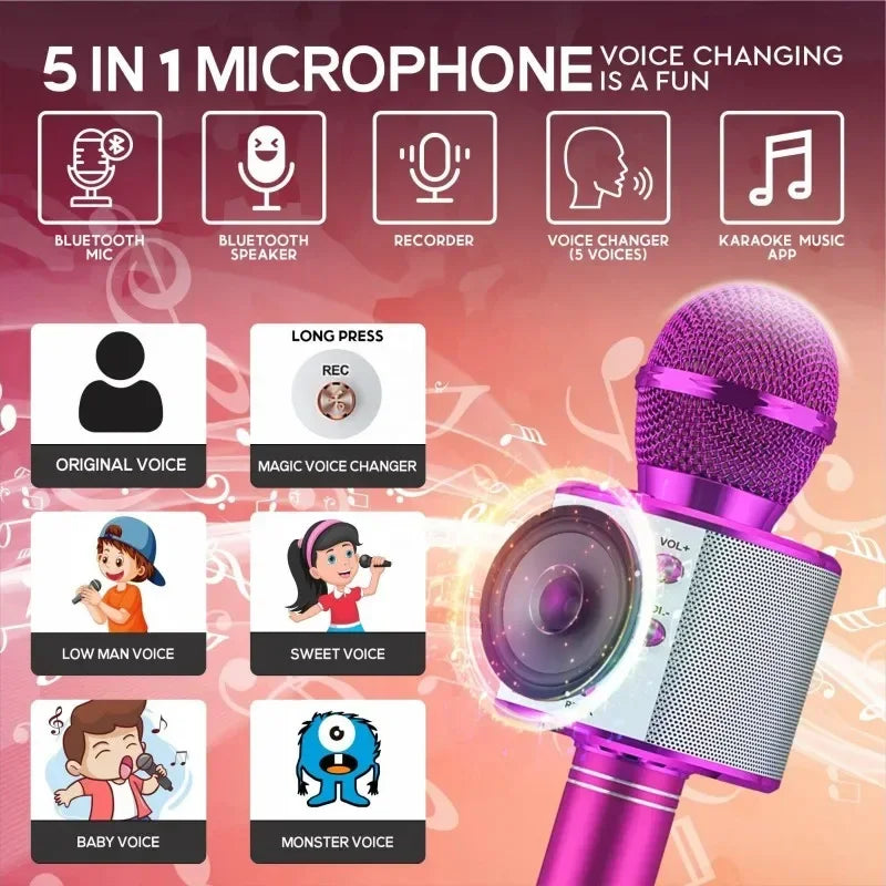 Fun Toys Year Old Girls Handheld Karaoke Microphone - Christmas Tree Skirts | Christmas Decorative (View 8)
