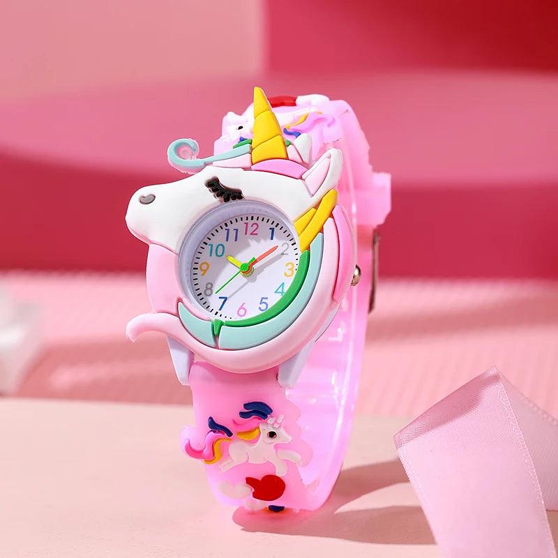2024 New Lovely Silicone Band Kids Watches Boys Girl Watche - Unik Store
