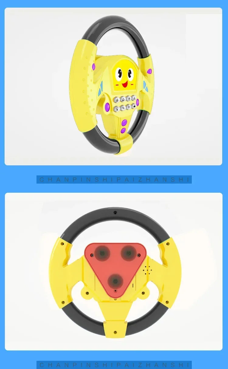 Eletric Simulation Steering Wheel Toy Light Sound Baby - Home & Garden > Lighting | Collar (View 15)