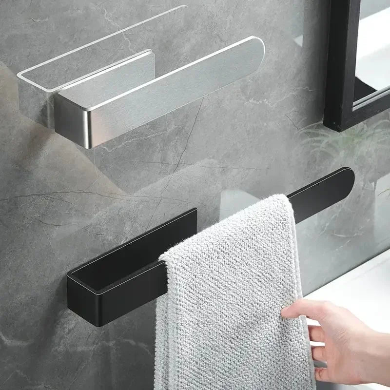 Towel Rack Non Punched Bathroom | Dock Stand Tool - Home & Garden > Storage & Organization | Non-Punched Rack