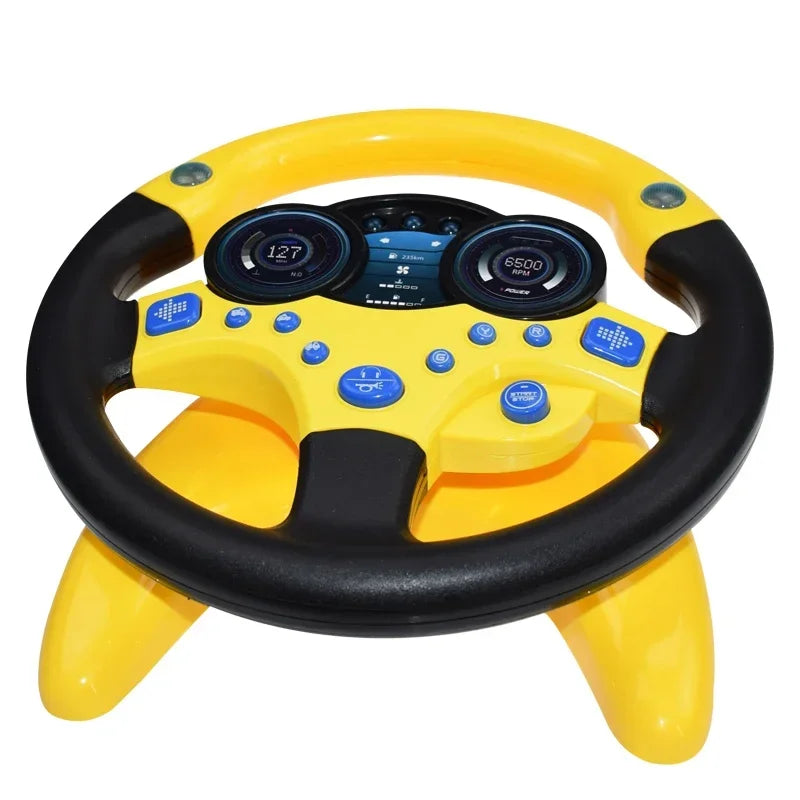 Eletric Simulation Steering Wheel Toy Light Sound Baby - Home & Garden > Lighting | Collar (View 11)