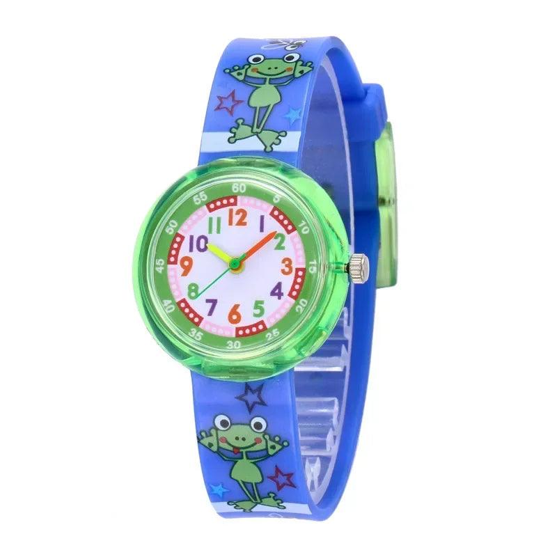 kids quartz watches for student boys girls clock - Unik Store