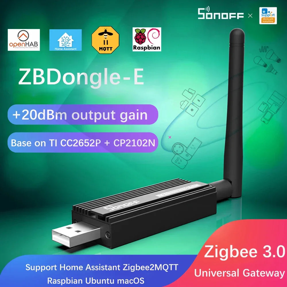 Sonoff Zb Dongle Usb Plus Zigbee Universal Gateway - Product | Bluetooth Device